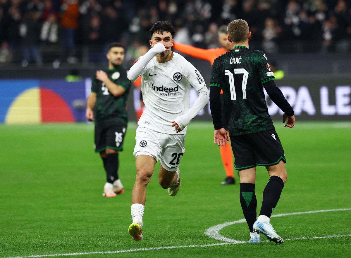 can uzundan jeneriklik gol frankfurt sahasinda galip 0