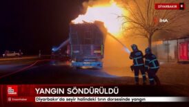 diyarbakirda seyir halindeki tirin dorsesinde yangin FVIFEp6p