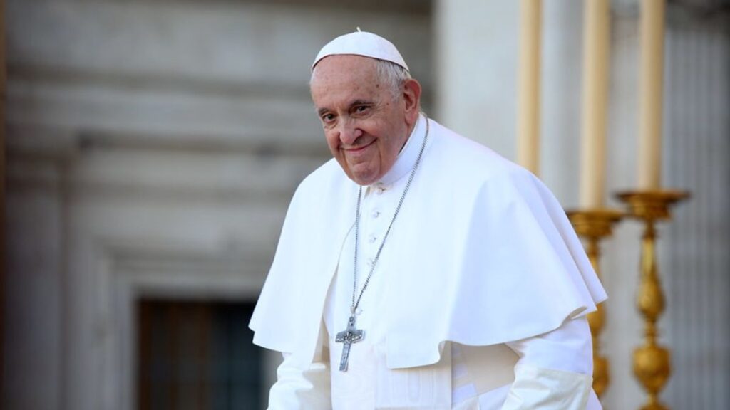 dunya papa gazzedeki hristiyan cemaatini goruntulu aradi 23VALcE8