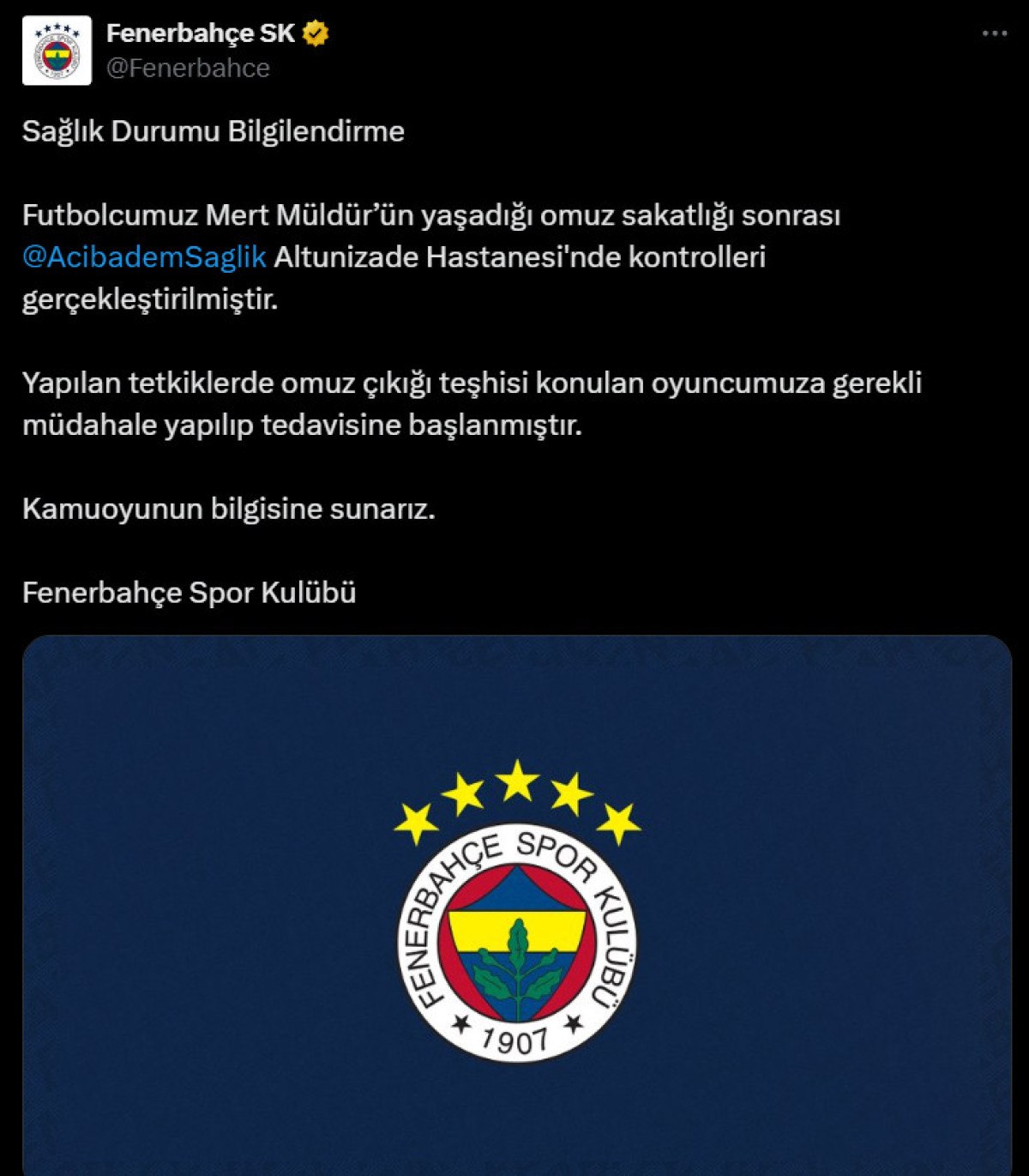 fenerbahcede mert muldurun omzu cikti 0 I1I3ViGK