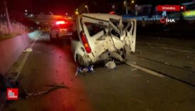 istanbulda 5 aracli zincirleme trafik kazasi xfX4b95u