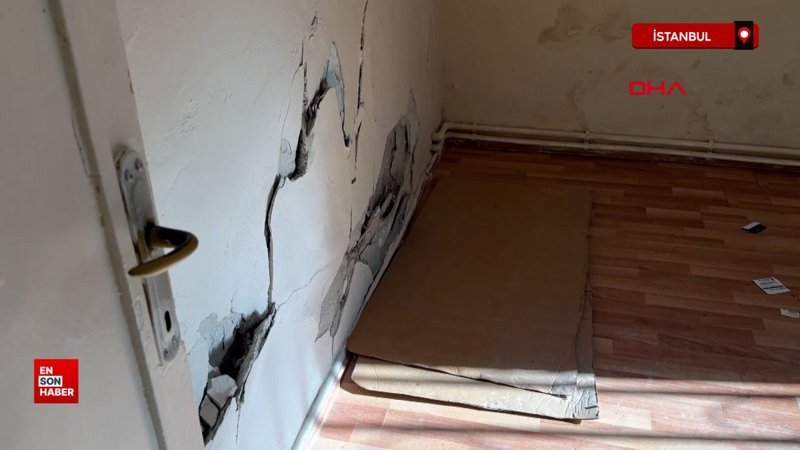 Kağıthane’de bir binada yanındaki inşaat nedeniyle çatlaklar oluştu 1 kagithanede bir binada yanindaki insaat nedeniyle catlaklar olustu t7ZEWbB2