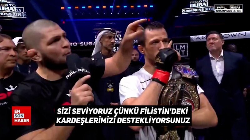 Khabib, Filistin'e verdiği destek için İrlanda halkına teşekkür etti 1 khabib filistine verdigi destek icin irlanda halkina tesekkur etti uQdXQZSN