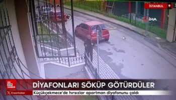 kucukcekmecede hirsizlar apartman diyafonunu caldilar Dd4jHa3m