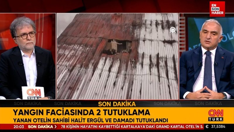 Kültür ve Turizm Bakanı Ersoy'dan canlı yayında açıklamalar 1 kultur ve turizm bakani ersoydan canli yayinda aciklamalar Cgwh8CSt
