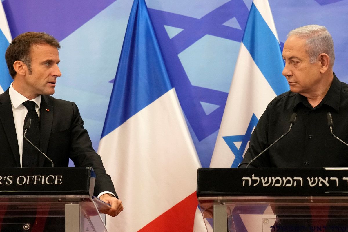 netanyahu ile macron lubnan ve gazzedeki ateskesi gorustu 0 XfHaR6yz
