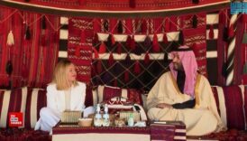 prens salman italya basbakani meloniyi el ula arkeolojik kentinde agirladi Ymn39YFe