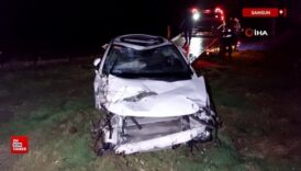 samsunda kontrolden cikan otomobil takla atti 944WNvjr