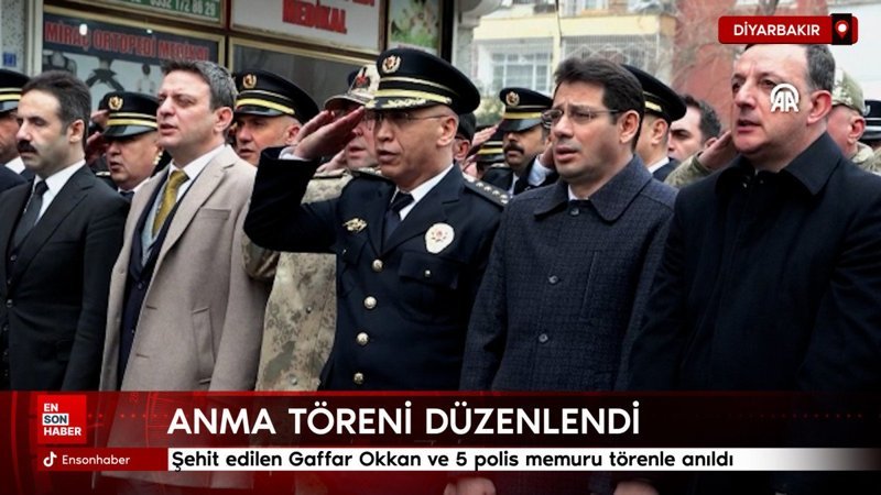 Şehit edilen Gaffar Okkan ve 5 polis memuru Diyarbakır'da törenle anıldı 1 sehit edilen gaffar okkan ve 5 polis memuru diyarbakirda torenle anildi 4rshuEWG
