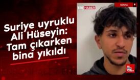 suriye uyruklu ali huseyin tam cikarken bina yikildi KhD26ccl