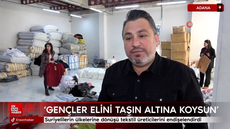 Suriyelilerin ülkelerine dönüşü tekstil üreticilerini endişelendirdi 1 suriyelilerin ulkelerine donusu tekstil ureticilerini endiselendirdi F15OzztZ