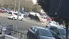 tekirdagda kazaya karisan cipin takla attigi anlar kamerada t33V8JCa