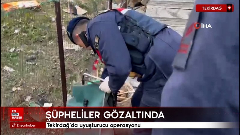 Tekirdağ'da uyuşturucu operasyonu: Şüpheliler gözaltında 1 tekirdagda uyusturucu operasyonu supheliler gozaltinda uGkvvZUJ