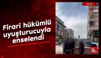 yalovada firari hukumlu uyusturucuyla enselendi 3LlbYmTG