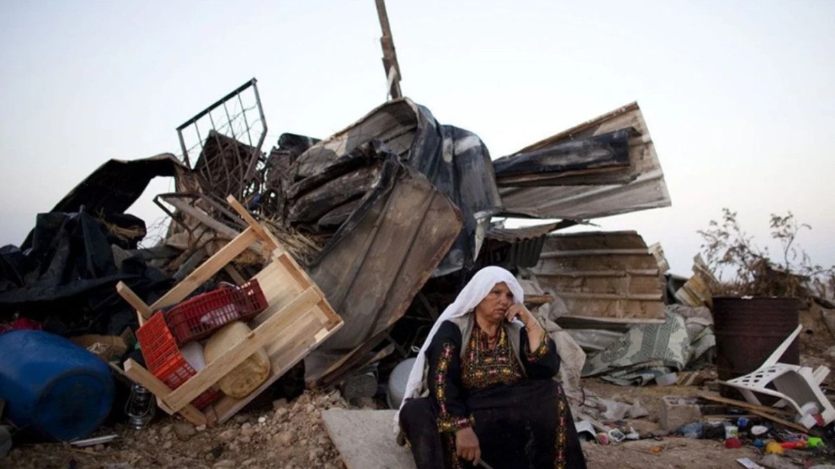 israil filistinli bedevi koyu arakibi bir kez daha hedef aldi 0 GUyFIukU
