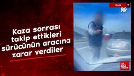 izmirde kaza sonrasi takip ettikleri surucunun aracina zarar veren 2 supheli tutuklandi PX5VYjcb