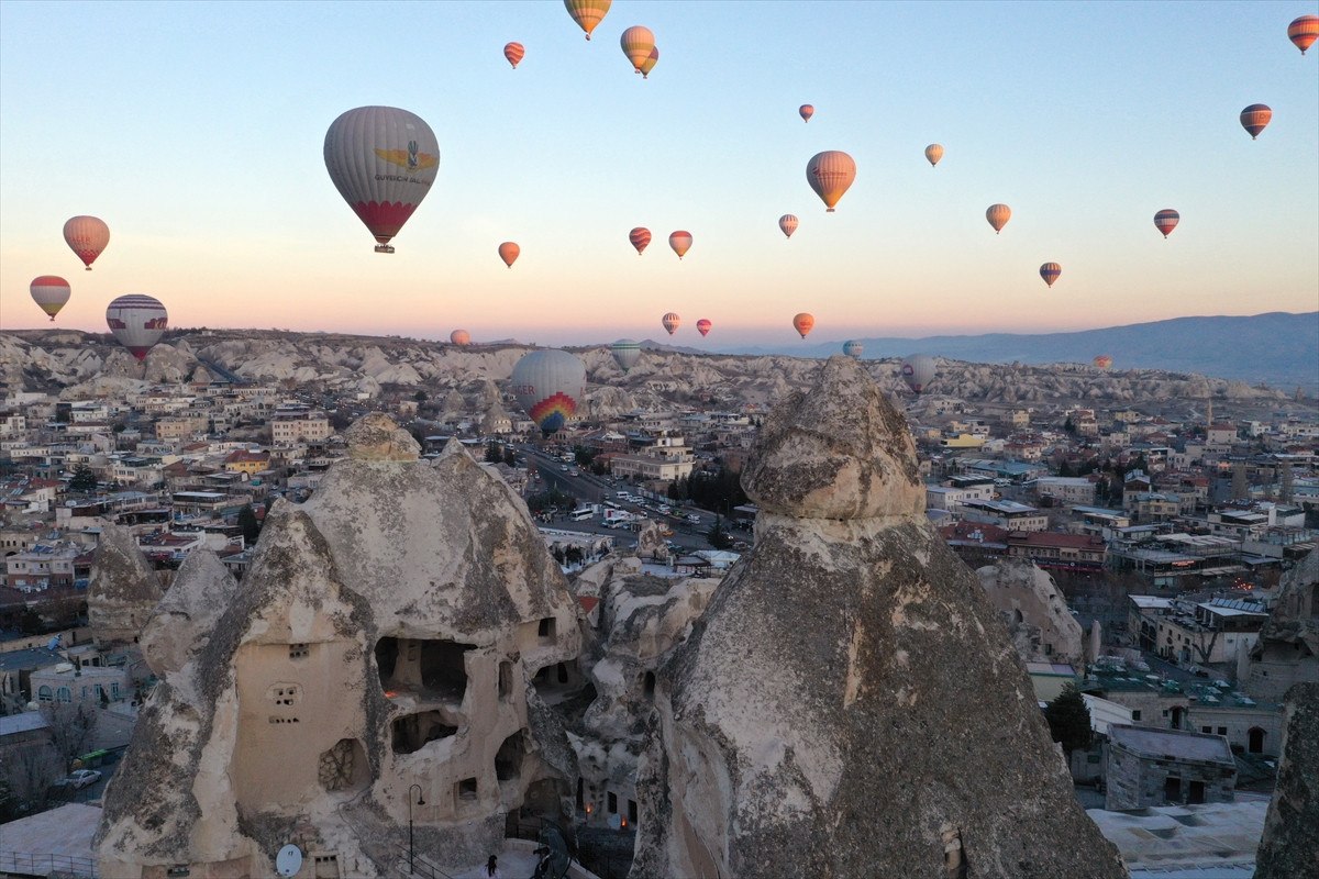 nevsehirde gecen yil sicak hava balonu rekoru kirildi 1 NmECP98N