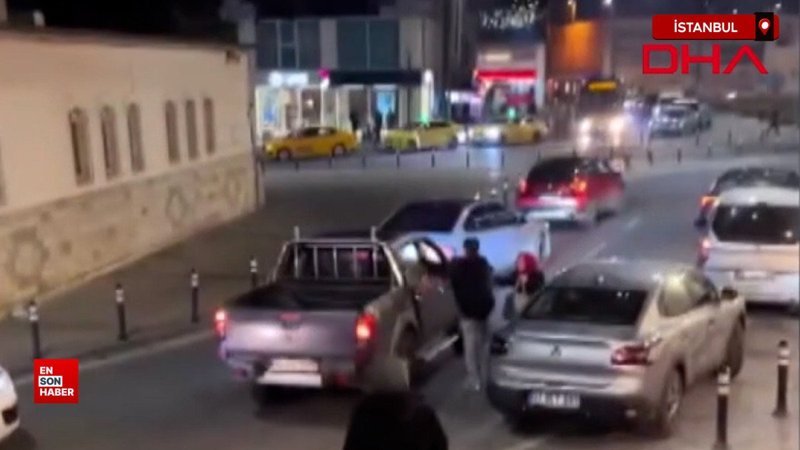 Sancaktepe'de yol kavgası 1 sancaktepede yol kavgasi 4DDK4Ycn